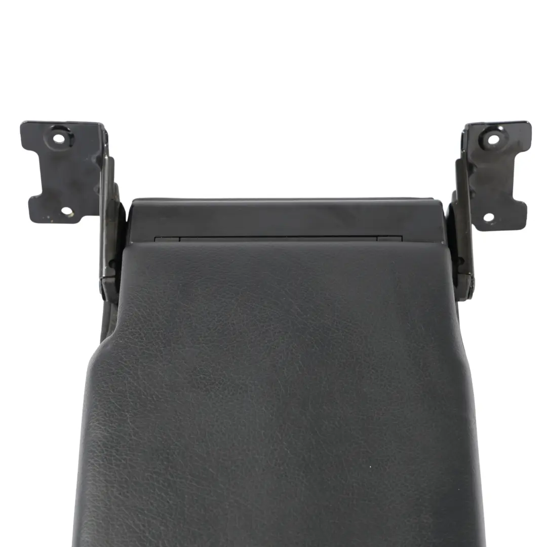 Mercedes C219 Armrest Rear Seat Foldable Cupholder Leather Black - SKU A2199700030 - Part number A2199700030