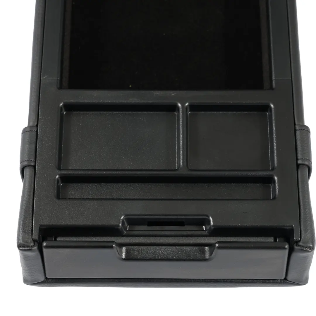 Accoudoir Siège Pliable Avec Porte Gobelet Cuir Noir Mercedes C219 - SKU A2199700030 - Numéro de pièce A2199700030
