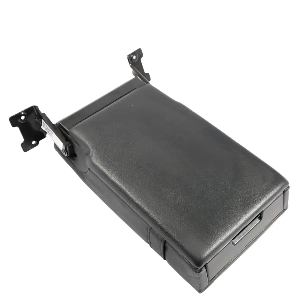 Mercedes C219 Armrest Rear Seat Foldable Cupholder Leather Black - SKU A2199700030 - Part number A2199700030