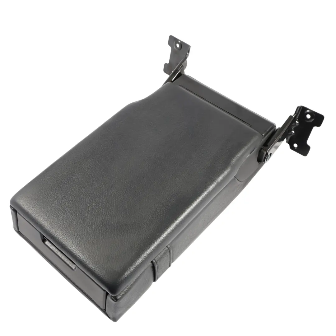 Mercedes C219 Armrest Rear Seat Foldable Cupholder Leather Black - SKU A2199700030 - Part number A2199700030