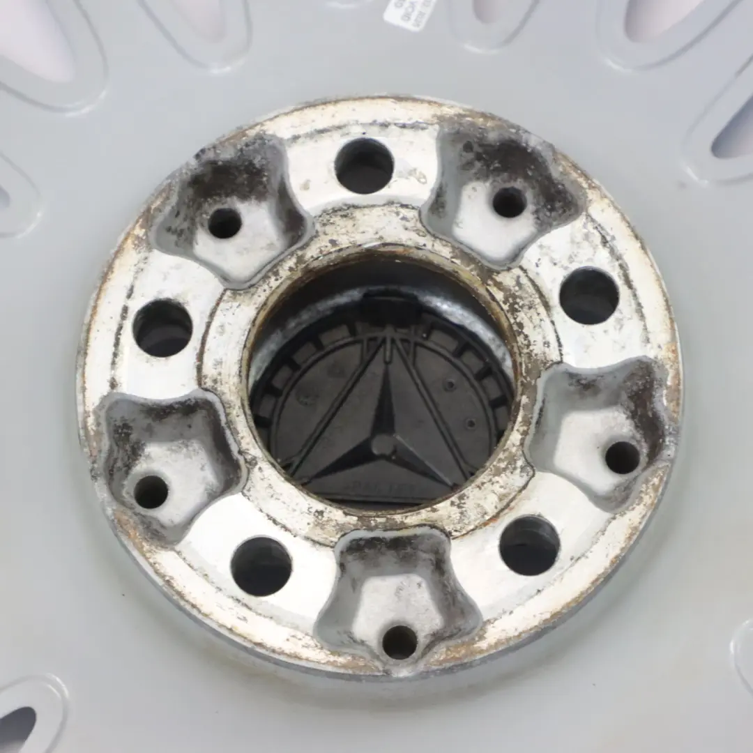 Mercedes W221 AMG Rear Silver Alloy Wheel Rim 19" 9,5J ET:43 - SKU A2214015702-1 - Part number A2214015702