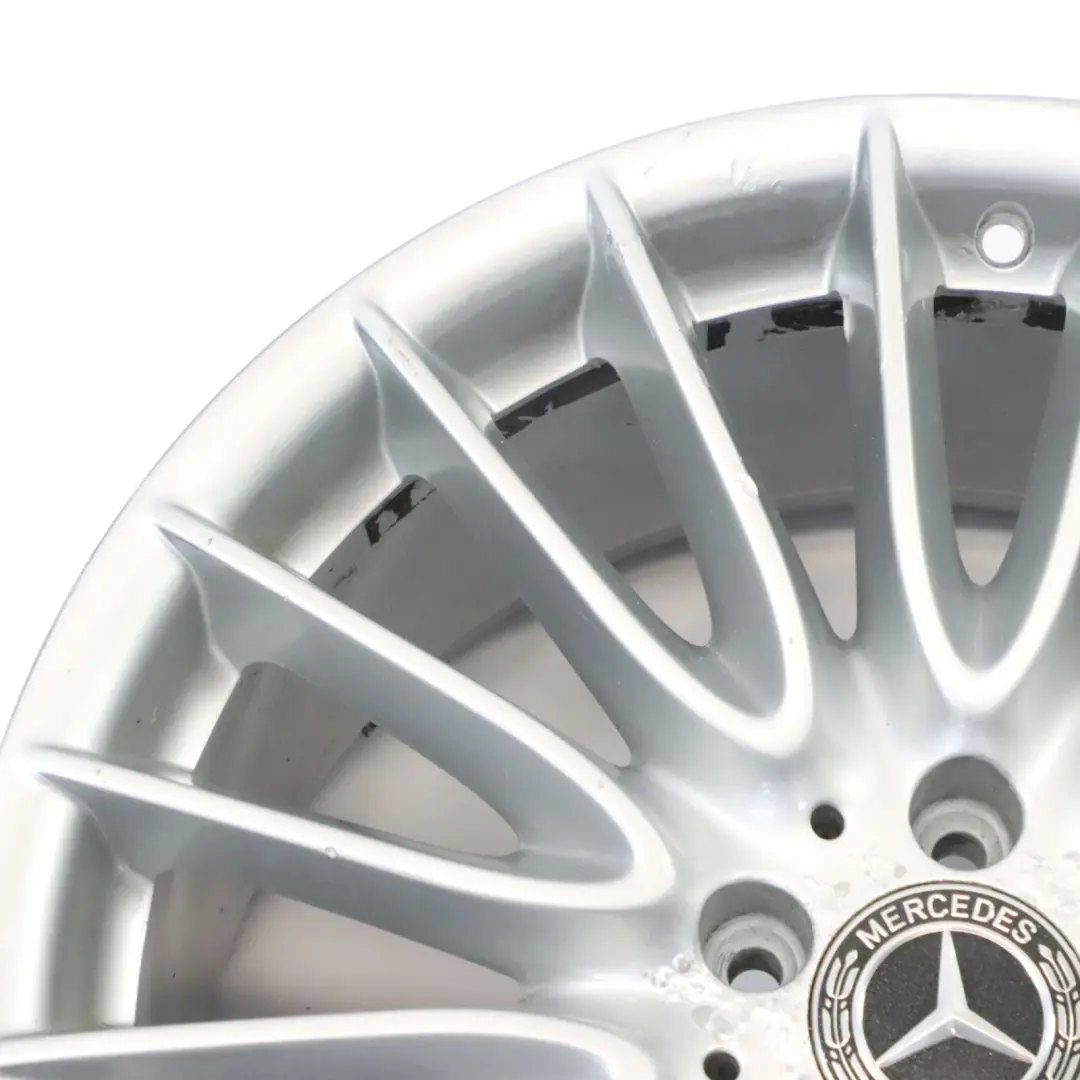  Llanta De Aleación Plateada Trasera Mercedes W221 AMG 19" 9,5J ET:43 - SKU A2214015702-1 - Número de pieza A2214015702