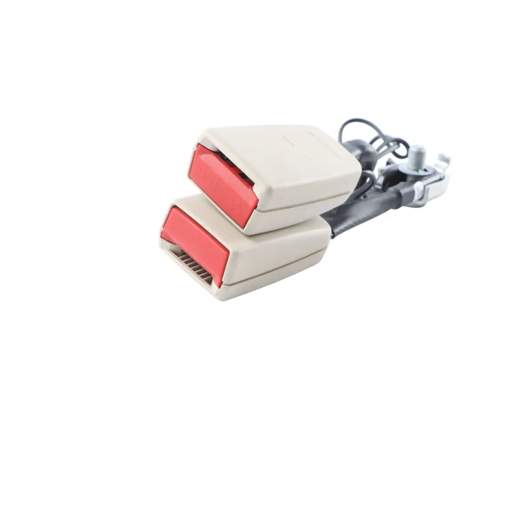 Mercedes W221 Seat Belt Buckle Rear Middle Centre Right O/S Beige - SKU A2218602469-1 - Part number A2218602469