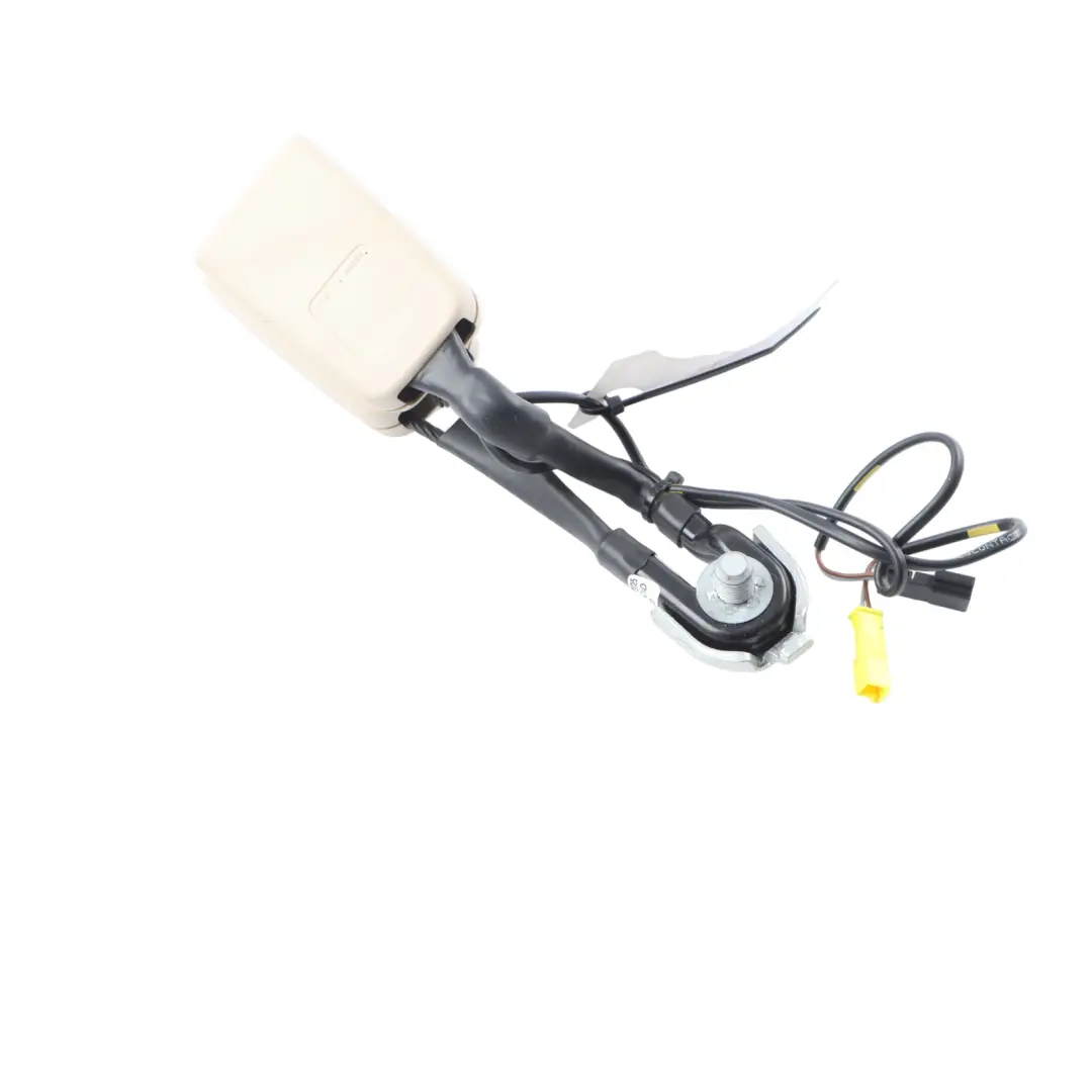 Mercedes W221 Seat Belt Buckle Rear Middle Centre Right O/S Beige - SKU A2218602469-1 - Part number A2218602469