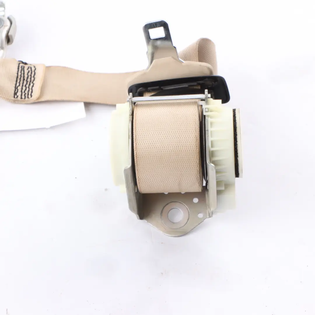 Mercedes W221 Seat Belt Rear Centre Seatbelt Buckle Beige - SKU A2218604385-1 - Part number A2218604385