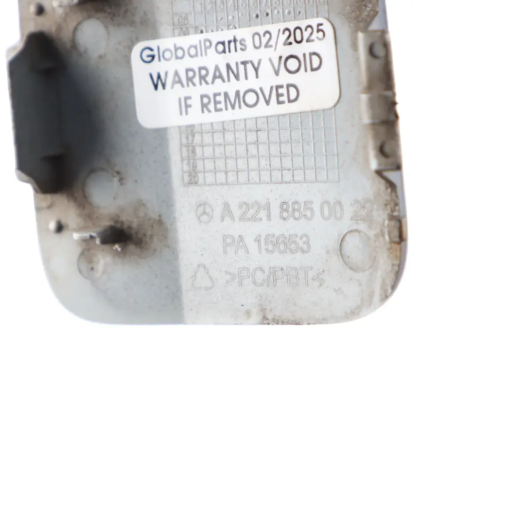 Filler Fill Flap Cover Cap Arrow Cavansite Blue - 890 to Mercedes W221 Fuel with Part number A2218850022 Mercedes W221 Fuel Filler Fill Flap Cover Cap Arrow Cavansite Blue - 890 - SKU A2218850022-CVB - Part number A2218850022