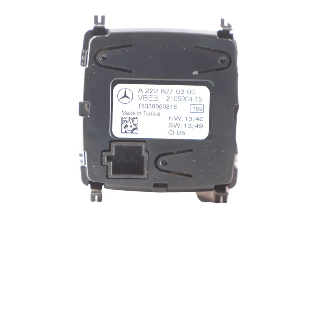 Mercedes W205 Horloge Analogique Tableau de Bord Intérieur - SKU A2228270300 - Numéro de pièce A2228270300