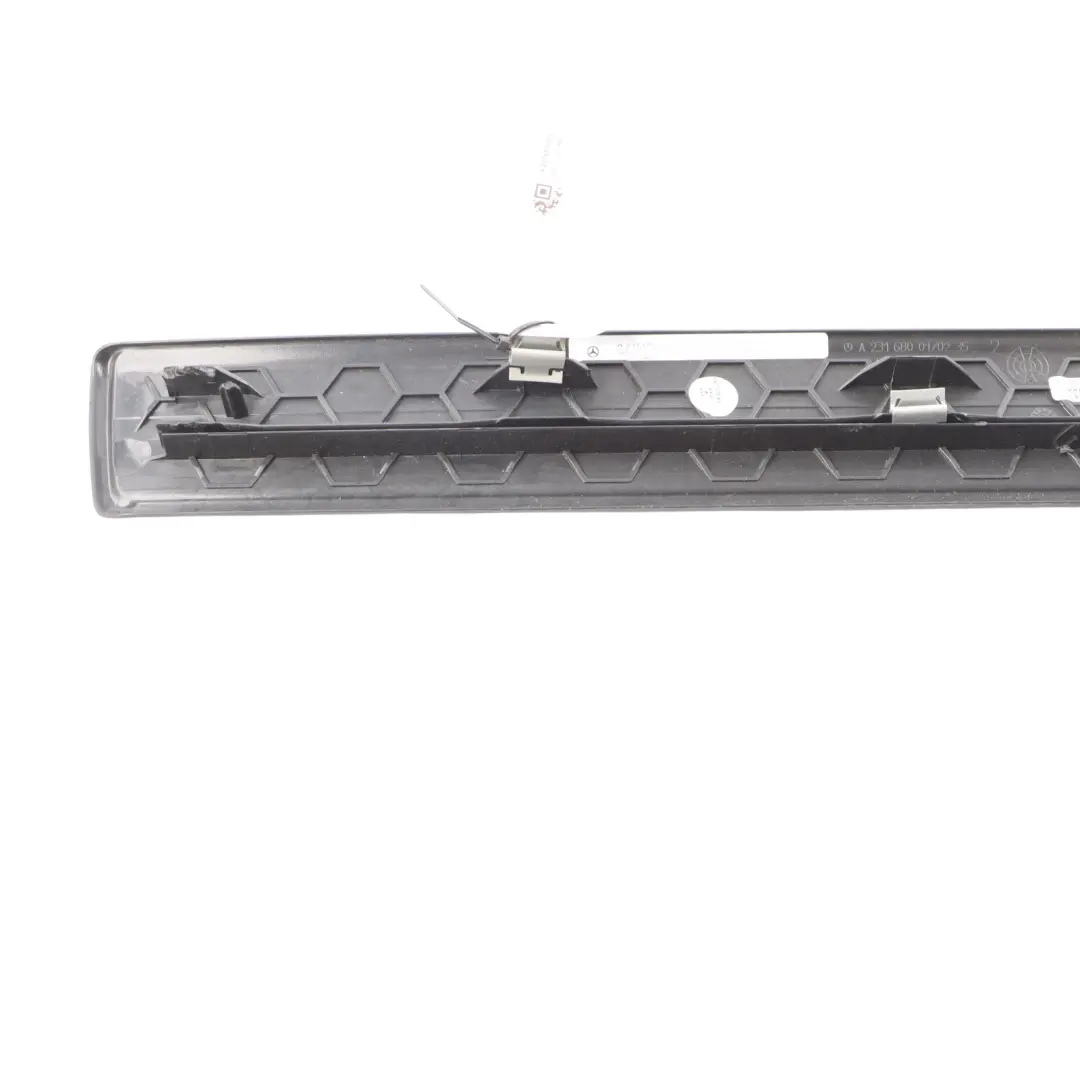 Front Door Left Right N/O/S Sill Trim Strip to Mercedes SL R231 with Part number A2316800135 Mercedes SL R231 Front Door Left Right N/O/S Sill Trim Strip - SKU A2316800135 - Part number A2316800135