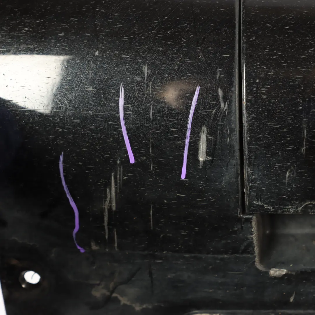 Mercedes R231 Side Skirt Right O/S AMG Door Sill Cover Obsidian Black - 197 - SKU A2316980454-OB - Part number A2316980454