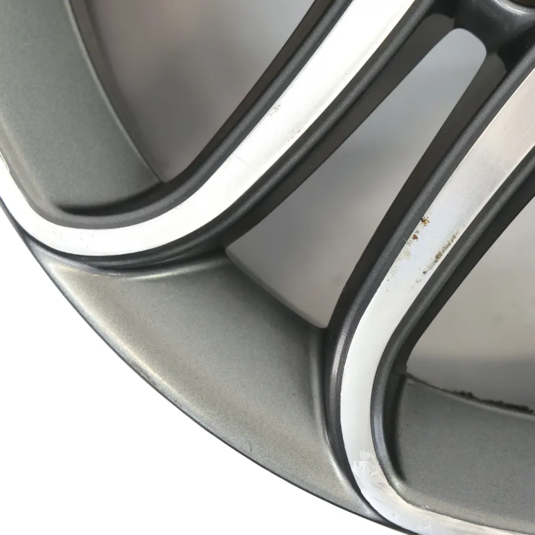 Mercedes W176 Wheel Alloy Rim 17" 5 Double Spoke ET:52.5 7.5J - SKU A2464010302-2 - Part number A2464010302