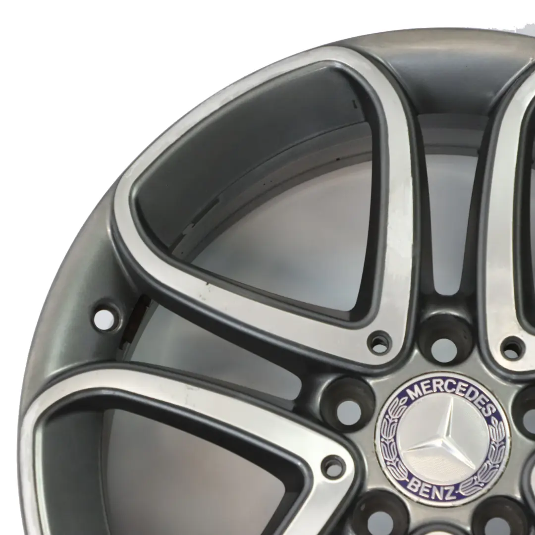 Alloy Rim 17" 5 Double Spoke ET:52.5 7.5J Mercedes W176 Wheel - SKU A2464010302-3 - Part number A2464010302