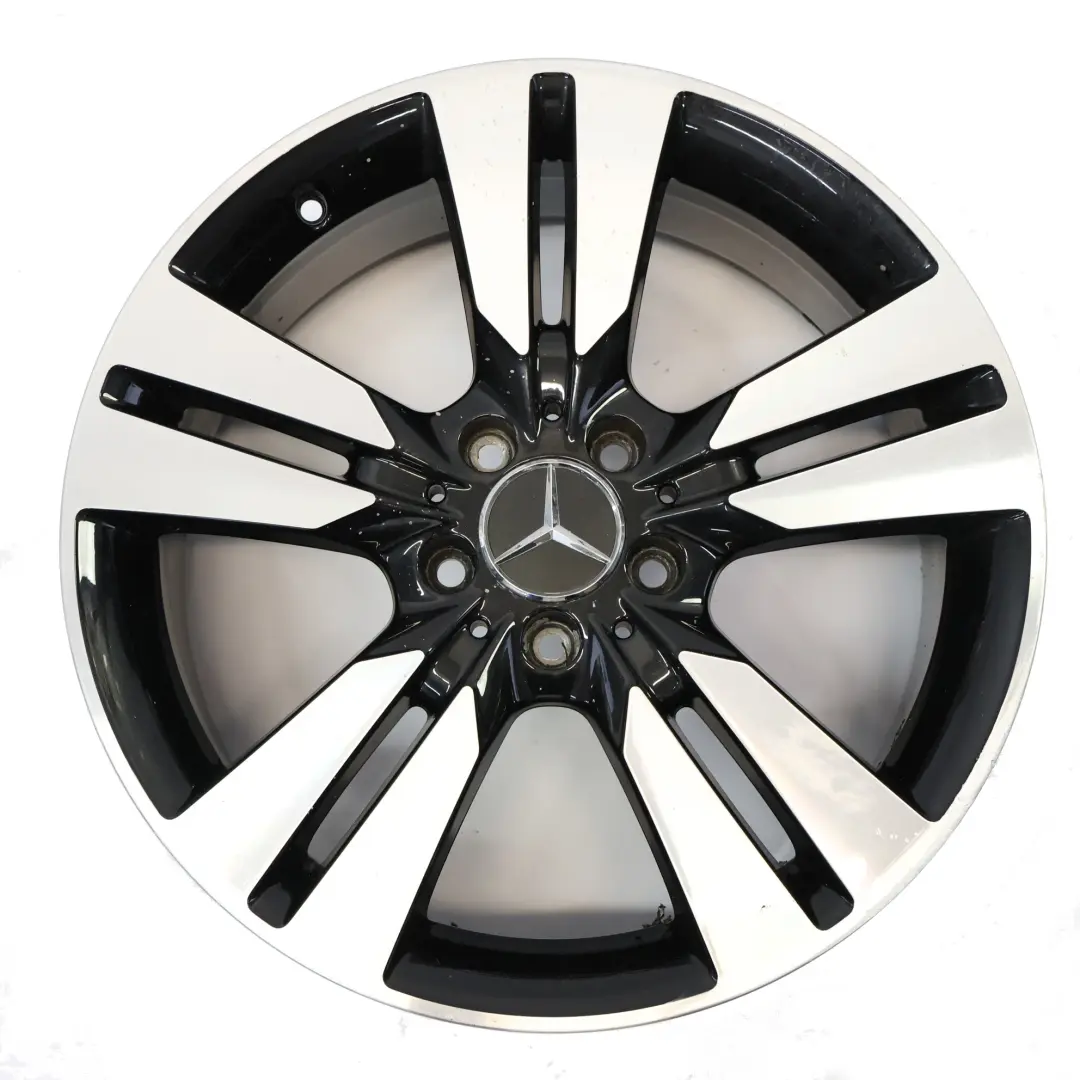 Jante Alu 18" ET:52 7,5J 5 Double Spoke pour Mercedes W176 à propos du numéro de pièce A2464010402 Mercedes W176 Jante Alu 18" ET:52 7,5J 5 Double Spoke - SKU A2464010402-1 - Numéro de pièce A2464010402