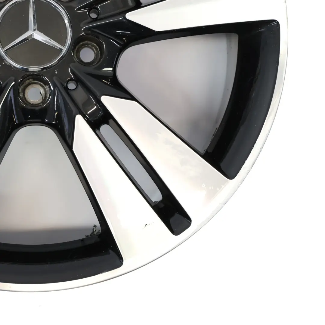 Leichtmetallfelge 18" ET:52 7,5J 5 Doppelspeiche für Mercedes W176 mit Teilenummer A2464010402 Mercedes W176 Leichtmetallfelge 18" ET:52 7,5J 5 Doppelspeiche - SKU A2464010402-1 - Teilenummer A2464010402