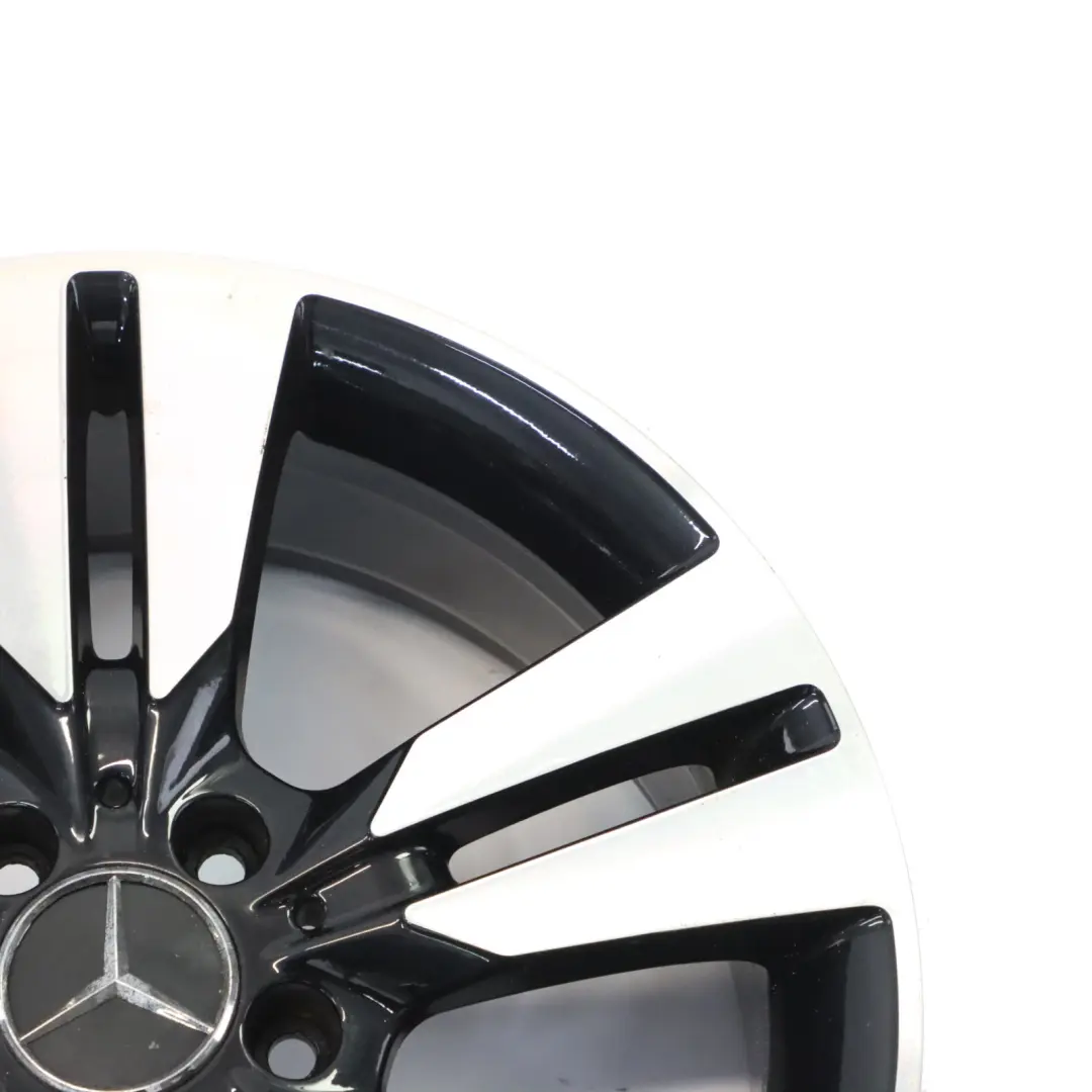 Mercedes W176 Alloy Wheel Rim 18" ET:52 7,5J 5 Double Spoke - SKU A2464010402-2 - Part number A2464010402