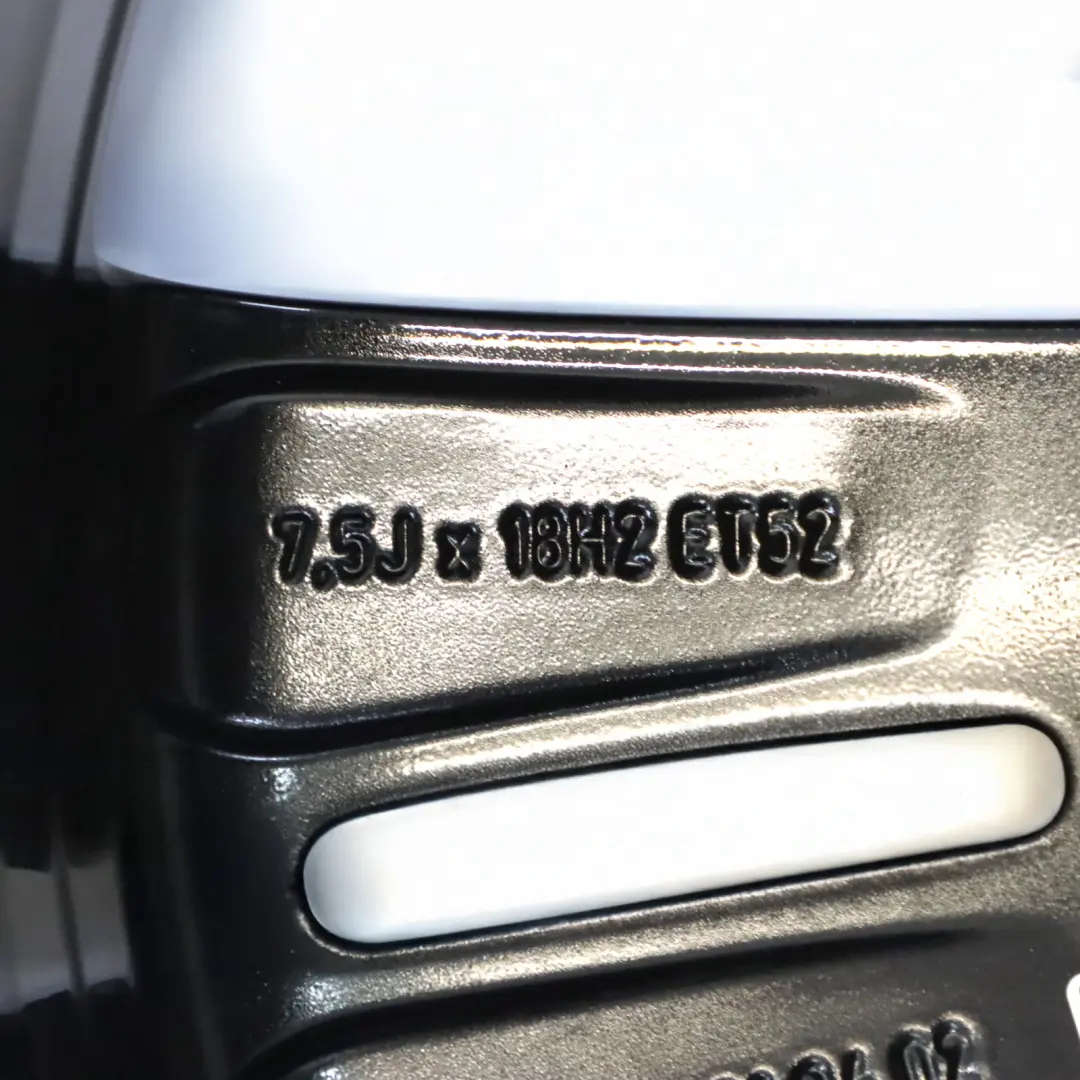 Cerchio in lega nero 18" ET:52 7,5J 5 doppie razze per Mercedes W176 con numero di parte A2464010402 Mercedes W176 Cerchio in lega nero 18" ET:52 7,5J 5 doppie razze - SKU A2464010402-3 - Numero di parte A2464010402