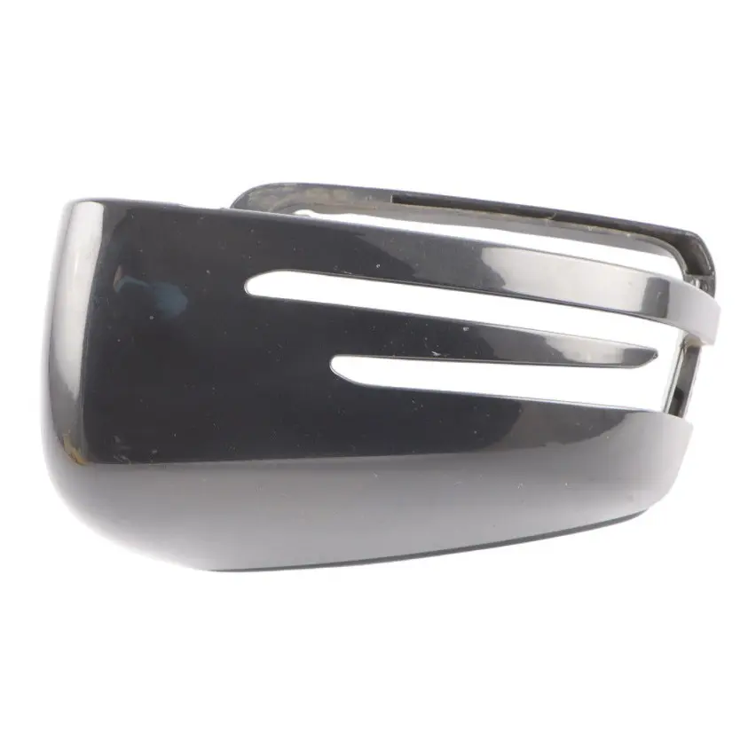 Mercedes W176 Wing Mirror Cover Right Cap O/S Casing Cosmos Black - 191