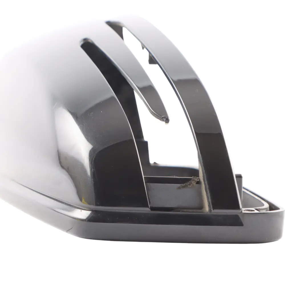 Mercedes W176 Wing Mirror Cover Right Cap O/S Casing Cosmos Black - 191 - SKU A2468110200-KB - Part number A2468110200