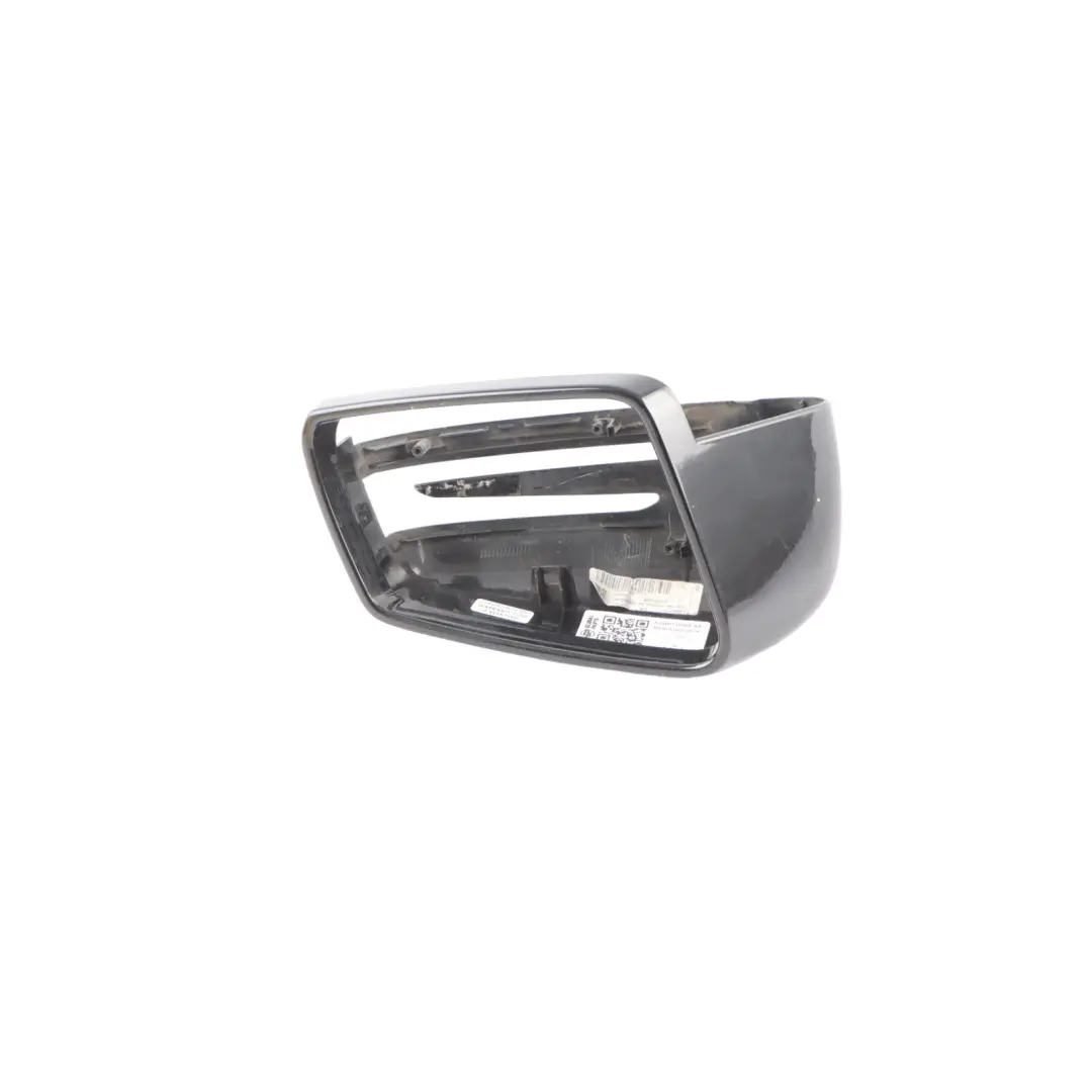 Mercedes W176 Wing Mirror Cover Right Cap O/S Casing Cosmos Black - 191 - SKU A2468110200-KB - Part number A2468110200