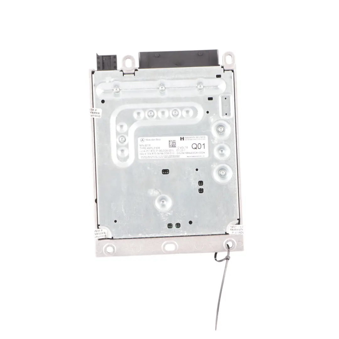 Mercedes-Benz W221 Audio Sound Speakers Amplifier Control Unit ECU to with Part number A2518703190 Mercedes-Benz W221 Audio Sound Speakers Amplifier Control Unit ECU - SKU A2518703190 - Part number A2518703190