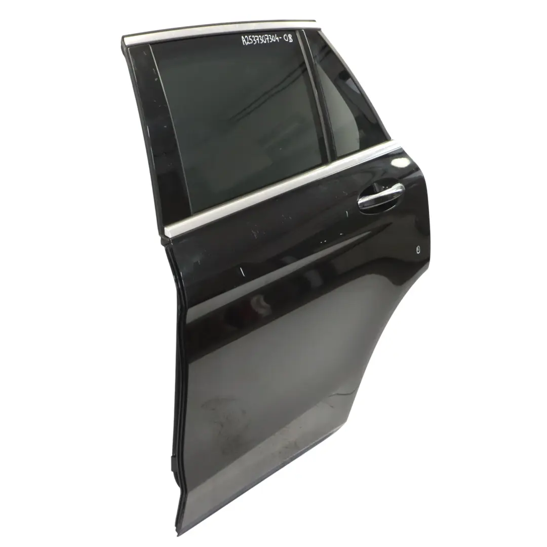 Door Rear Left N/S Obsidian Black Metallic - 197 Mercedes X253 - SKU A2537307304-OB - Part number A2537307304