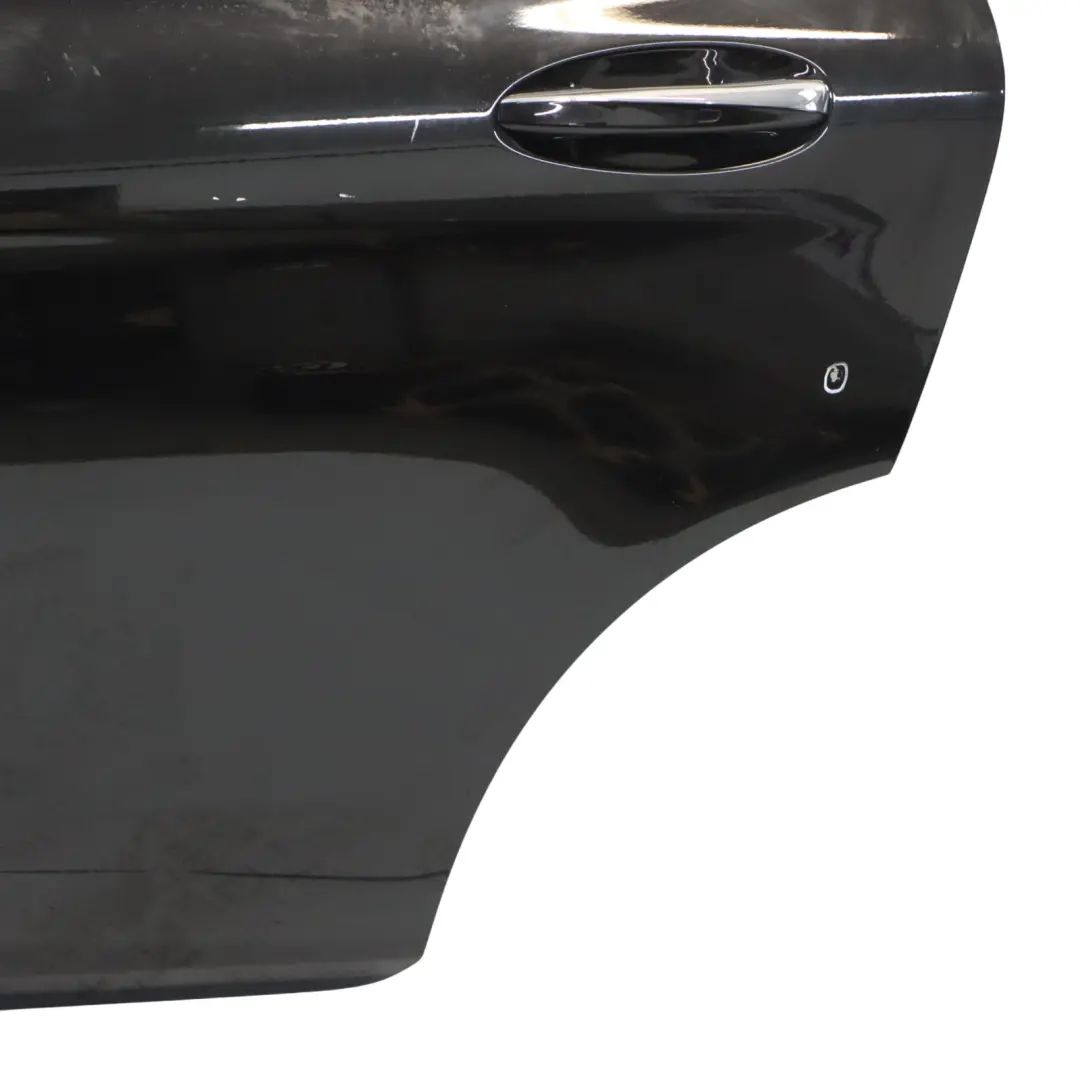 Door Rear Left N/S Obsidian Black Metallic - 197 Mercedes X253 - SKU A2537307304-OB - Part number A2537307304