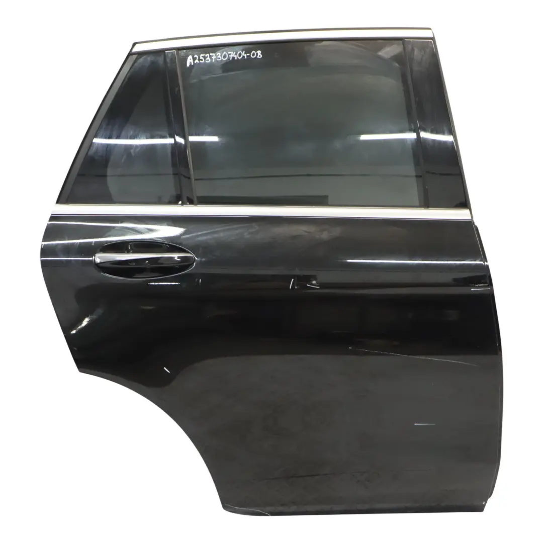 Puerta Trasera Derecha Negro Obsidiana Metalizado - 197 para Mercedes X253 con número de pieza A2537307404 Mercedes X253 Puerta Trasera Derecha Negro Obsidiana Metalizado - 197 - SKU A2537307404-OB - Número de pieza A2537307404