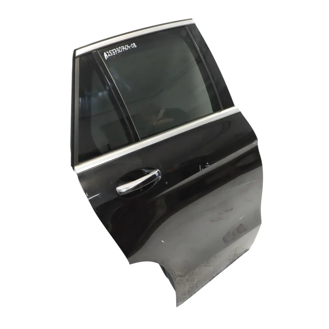 Tür hinten rechts Obsidianschwarz Metallic - 197 für Mercedes X253 mit Teilenummer A2537307404 Mercedes X253 Tür hinten rechts Obsidianschwarz Metallic - 197 - SKU A2537307404-OB - Teilenummer A2537307404