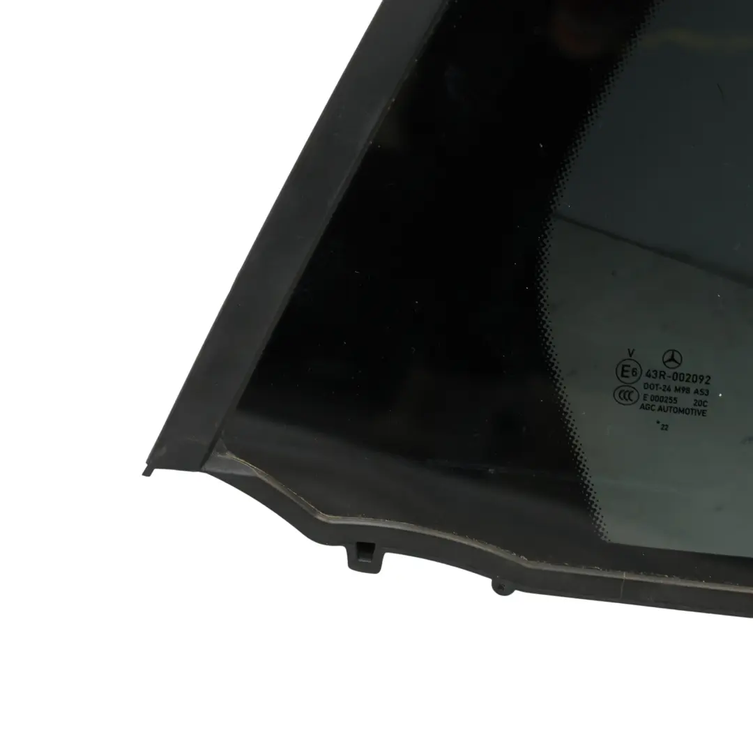 Mercedes C253 Rear Door Window Quarter Glass Fixed AS3 Right O/S - SKU A2537308000 - Part number A2537308000