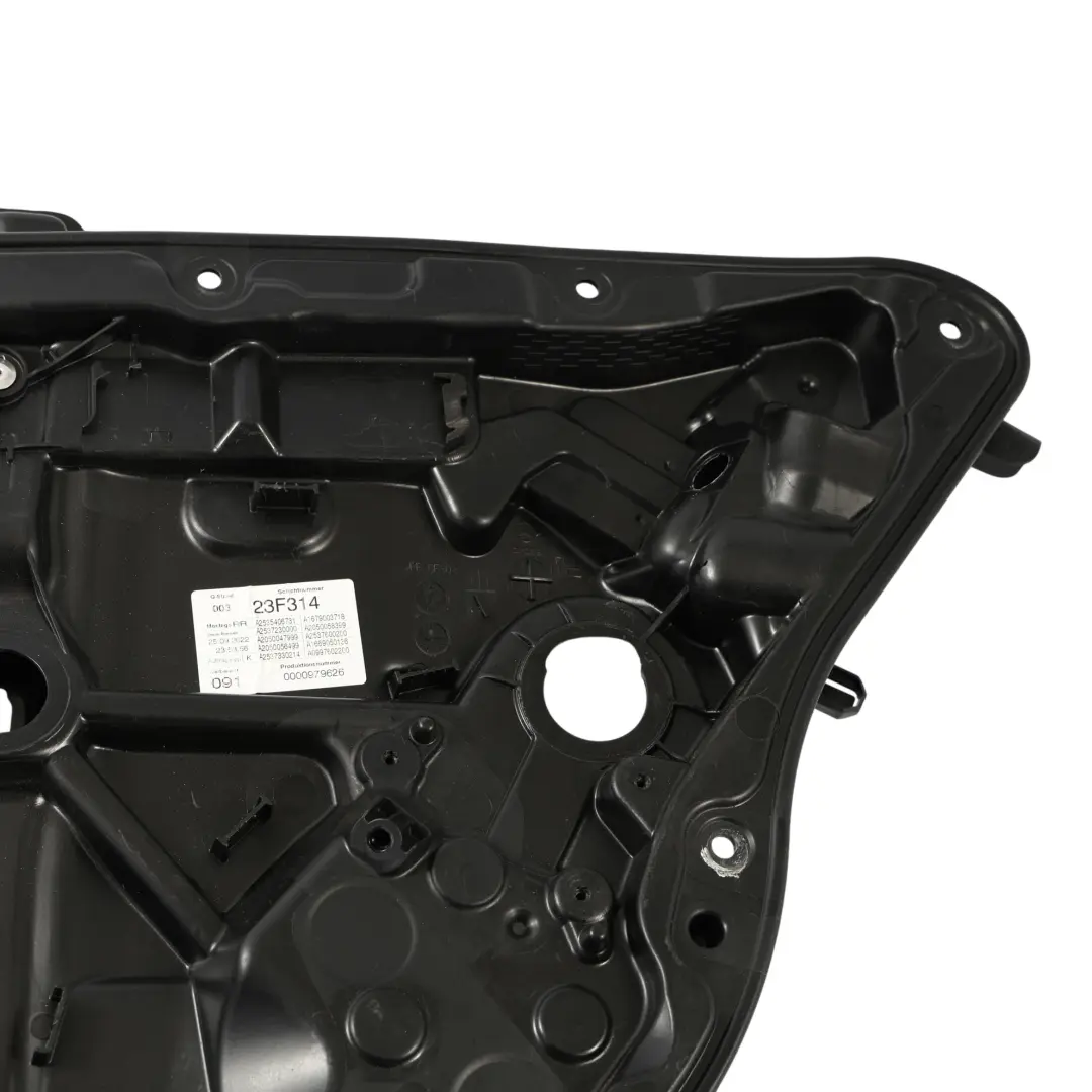 Elevalunas Regulador Portador Puerta Trasera Derecha para Mercedes C253 con número de pieza A2537308202 Mercedes C253 Elevalunas Regulador Portador Puerta Trasera Derecha - SKU A2537308202 - Número de pieza A2537308202