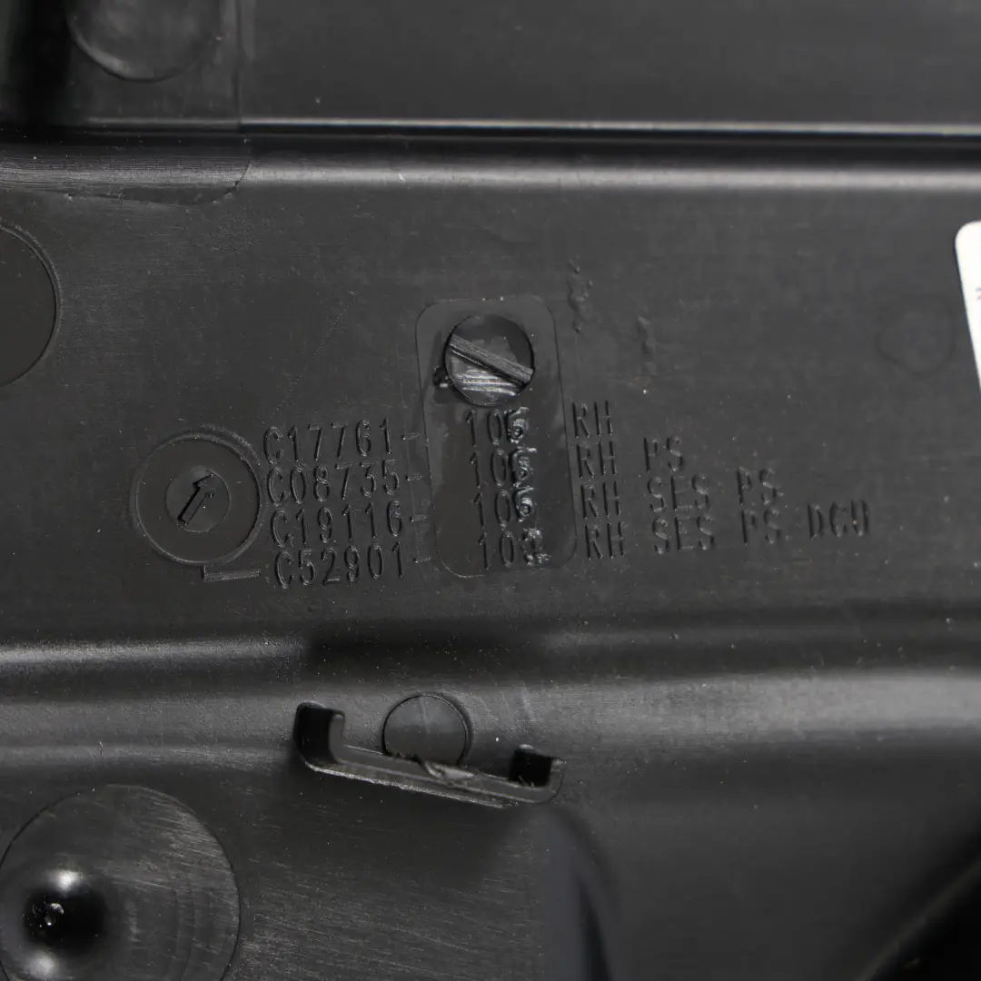 Mercedes C253 Window Lifter Regulator Carrier Rear Door Right O/S - SKU A2537308202 - Part number A2537308202