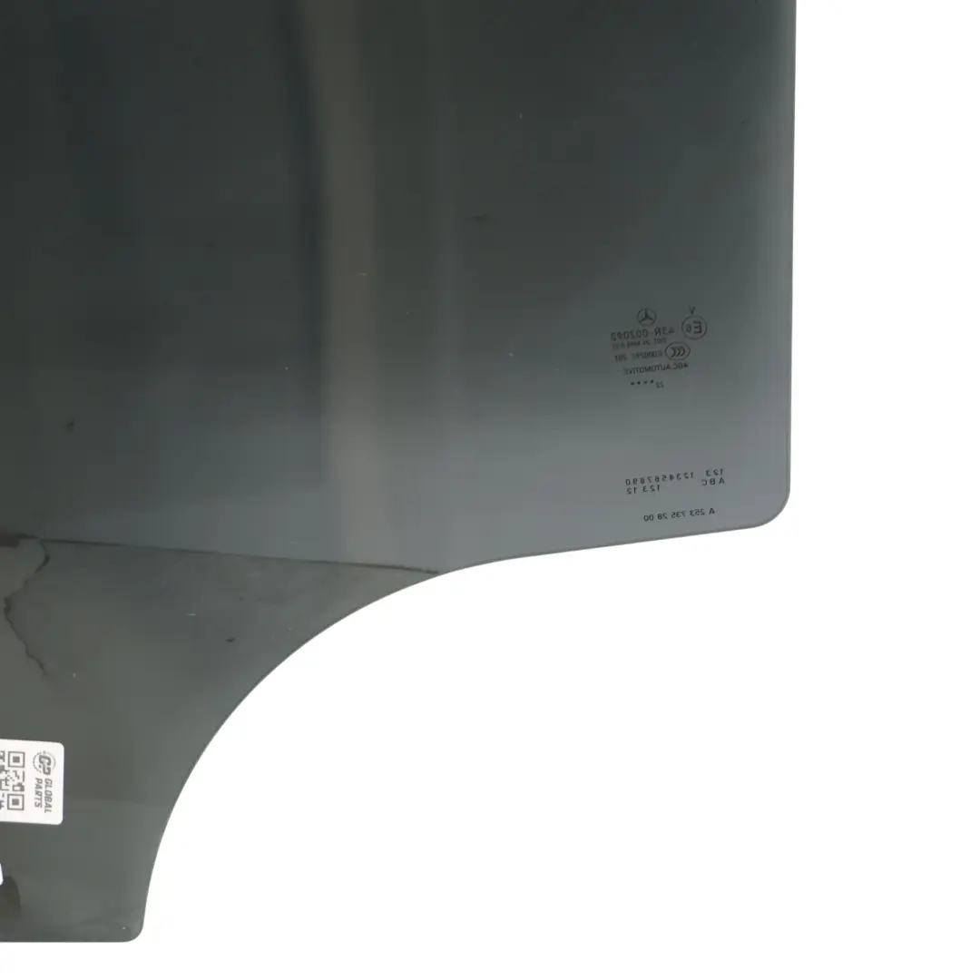 Mercedes C253 Rear Door Window Glass Glazing Tinted AS3 Right O/S - SKU A2537352800 - Part number A2537352800