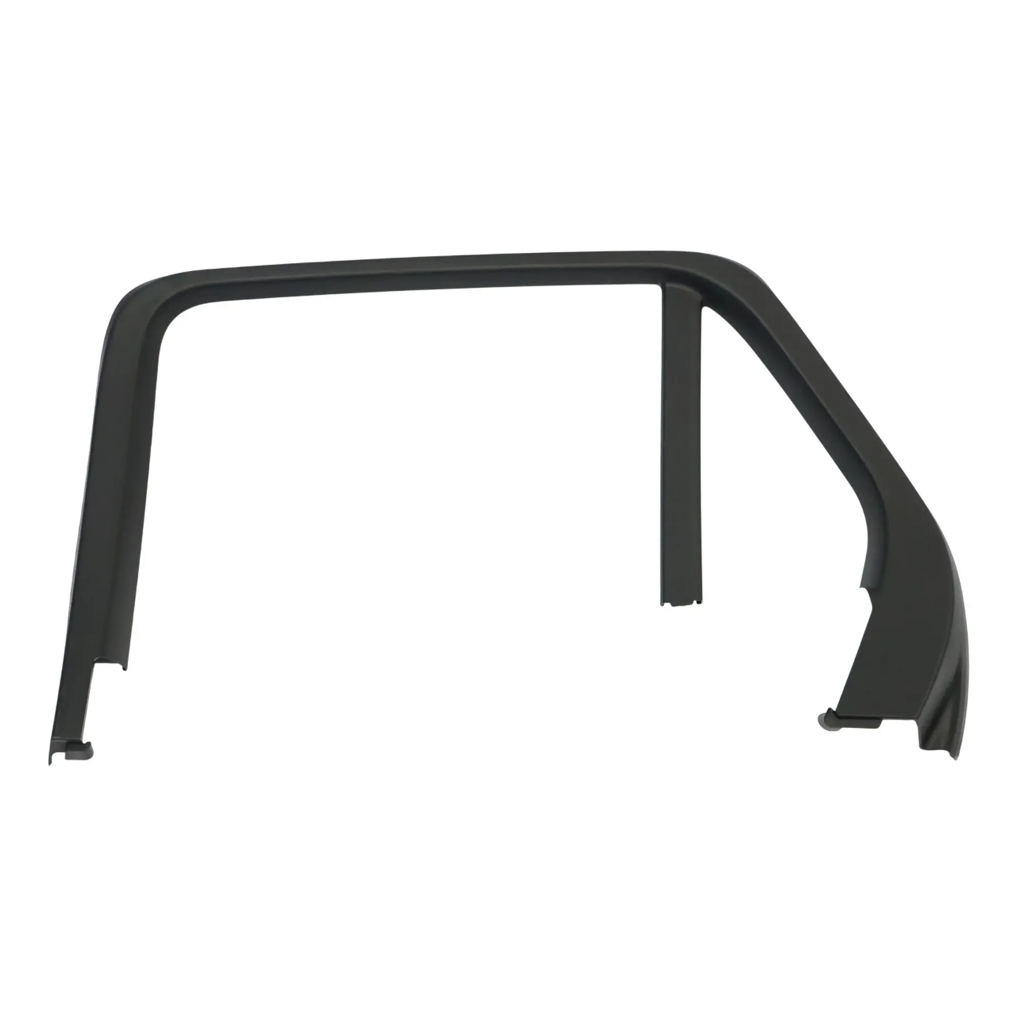 Mercedes X253 Door Window Frame Trim Cover Rear Right O/S Black A2537370471