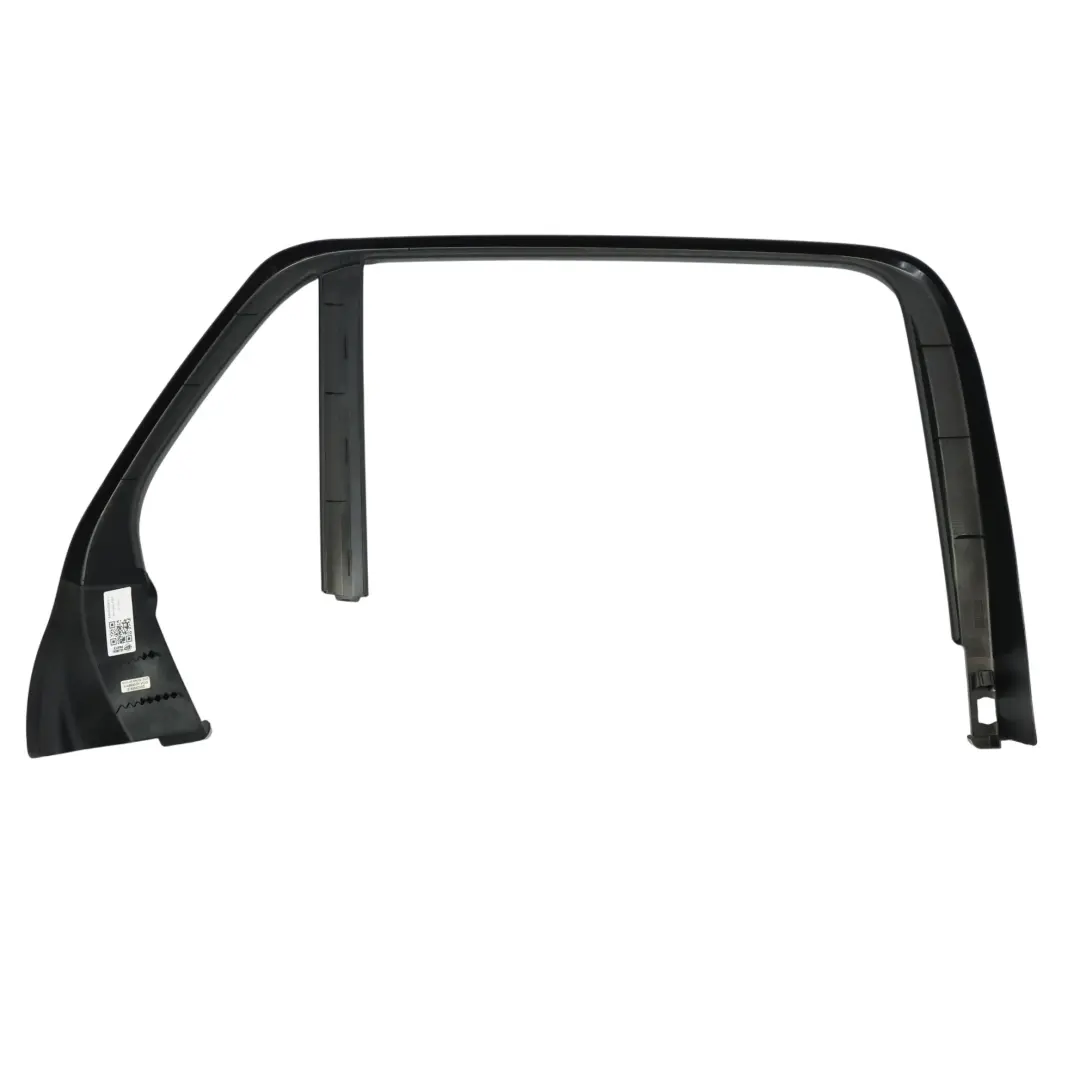 Mercedes X253 Door Window Frame Trim Cover Rear Right O/S Black - SKU A2537370471-1 - Part number A2537370471