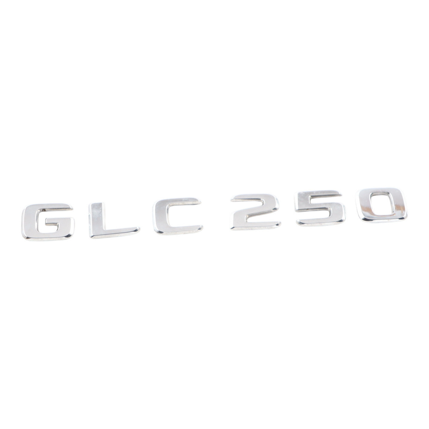 Chrome Replacement Rear Trunk Emblem Badge For Mercedes GLC300 – Letters & Numbers