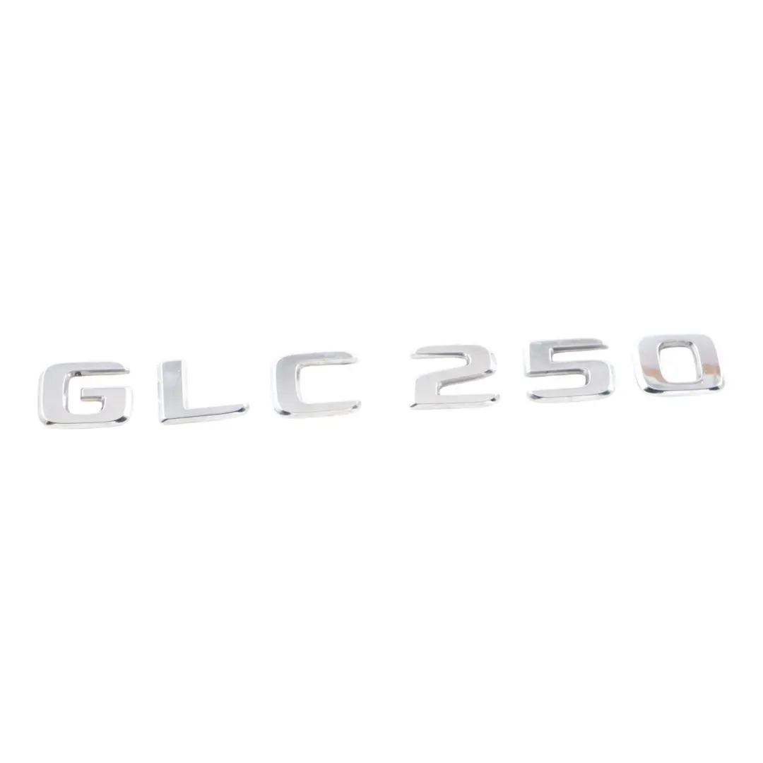 Boot Trunk Lid Adhered Emblem Badge Lettering GLC 250 to Mercedes X253 with Part number A2538171500 Mercedes X253 Boot Trunk Lid Adhered Emblem Badge Lettering GLC 250 - SKU A2538171500 - Part number A2538171500