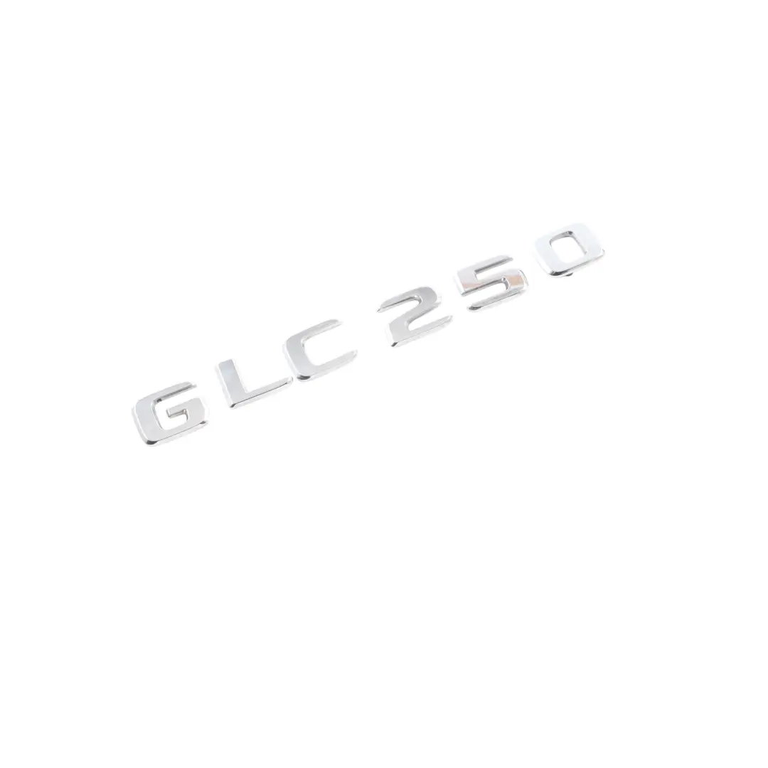 Boot Trunk Lid Adhered Emblem Badge Lettering GLC 250 to Mercedes X253 with Part number A2538171500 Mercedes X253 Boot Trunk Lid Adhered Emblem Badge Lettering GLC 250 - SKU A2538171500 - Part number A2538171500