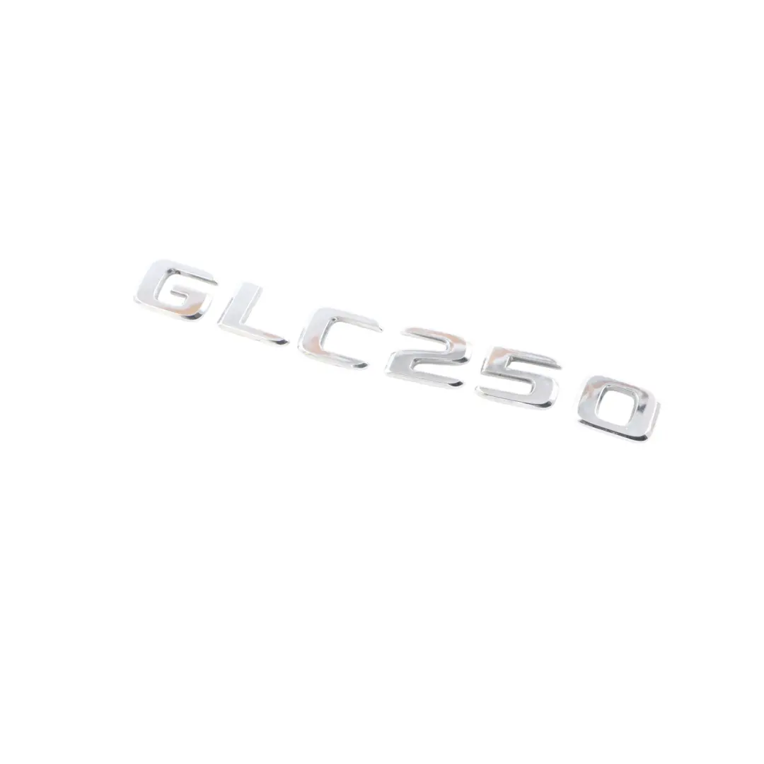 Boot Trunk Lid Adhered Emblem Badge Lettering GLC 250 to Mercedes X253 with Part number A2538171500 Mercedes X253 Boot Trunk Lid Adhered Emblem Badge Lettering GLC 250 - SKU A2538171500 - Part number A2538171500