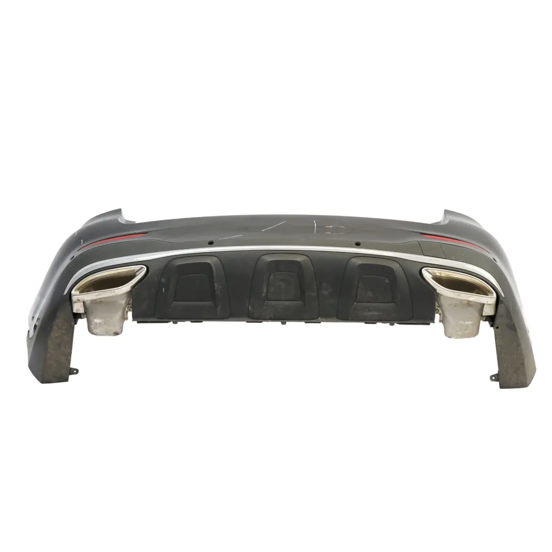 Mercedes X253 Rear Bumper AMG Trim Panel Covering Obsidian Black Metallic - 197 - SKU A2538851601-OB - Part number A2538851601