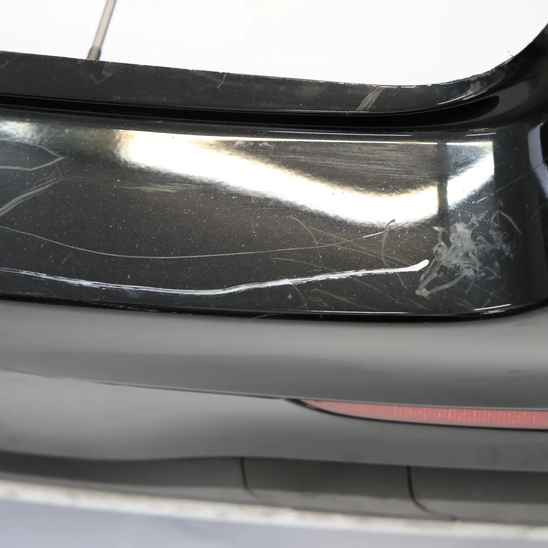Bumper AMG Trim Panel Covering Obsidian Black Metallic - 197 to Mercedes X253 Rear with Part number A2538851601 Mercedes X253 Rear Bumper AMG Trim Panel Covering Obsidian Black Metallic - 197 - SKU A2538851601-OB - Part number A2538851601
