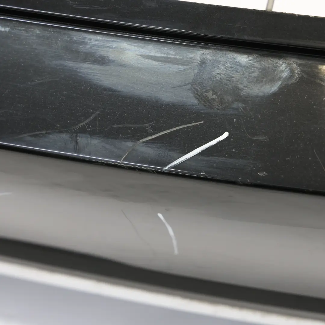 Bumper AMG Trim Panel Covering Obsidian Black Metallic - 197 to Mercedes X253 Rear with Part number A2538851601 Mercedes X253 Rear Bumper AMG Trim Panel Covering Obsidian Black Metallic - 197 - SKU A2538851601-OB - Part number A2538851601