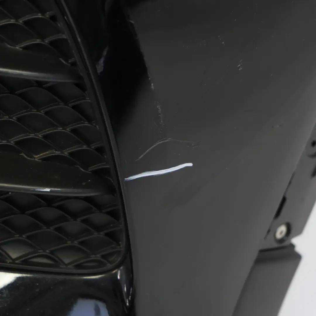 Mercedes X253 Front Bumper Trim Panel AMG Obsidian Black Metallic - 197 - SKU A2538853300-OB - Part number A2538853300