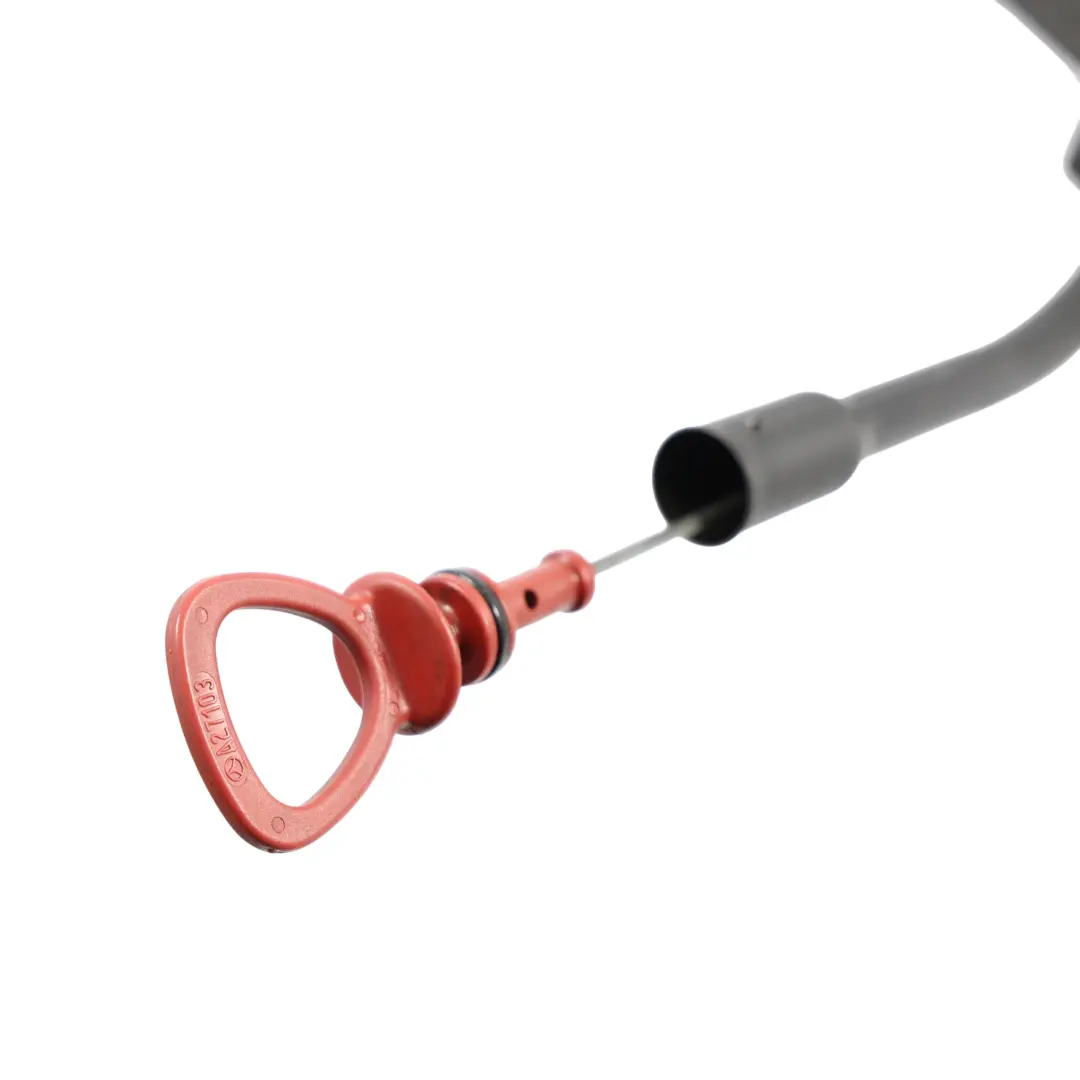 Varilla Aceite Mercedes W203 W204 M271 Nivel Aceite Motor Tubo Guía para con número de pieza A2710100566 Varilla Aceite Mercedes W203 W204 M271 Nivel Aceite Motor Tubo Guía - SKU A2710100566-1 - Número de pieza A2710100566