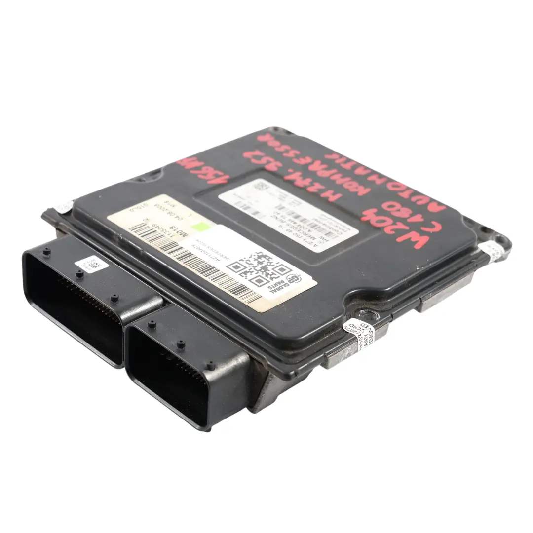 Mercedes W204 C180 Kompressor 271.952 156HP Engine Control Unit ECU - SKU A2711504879 - Part number A2711504879