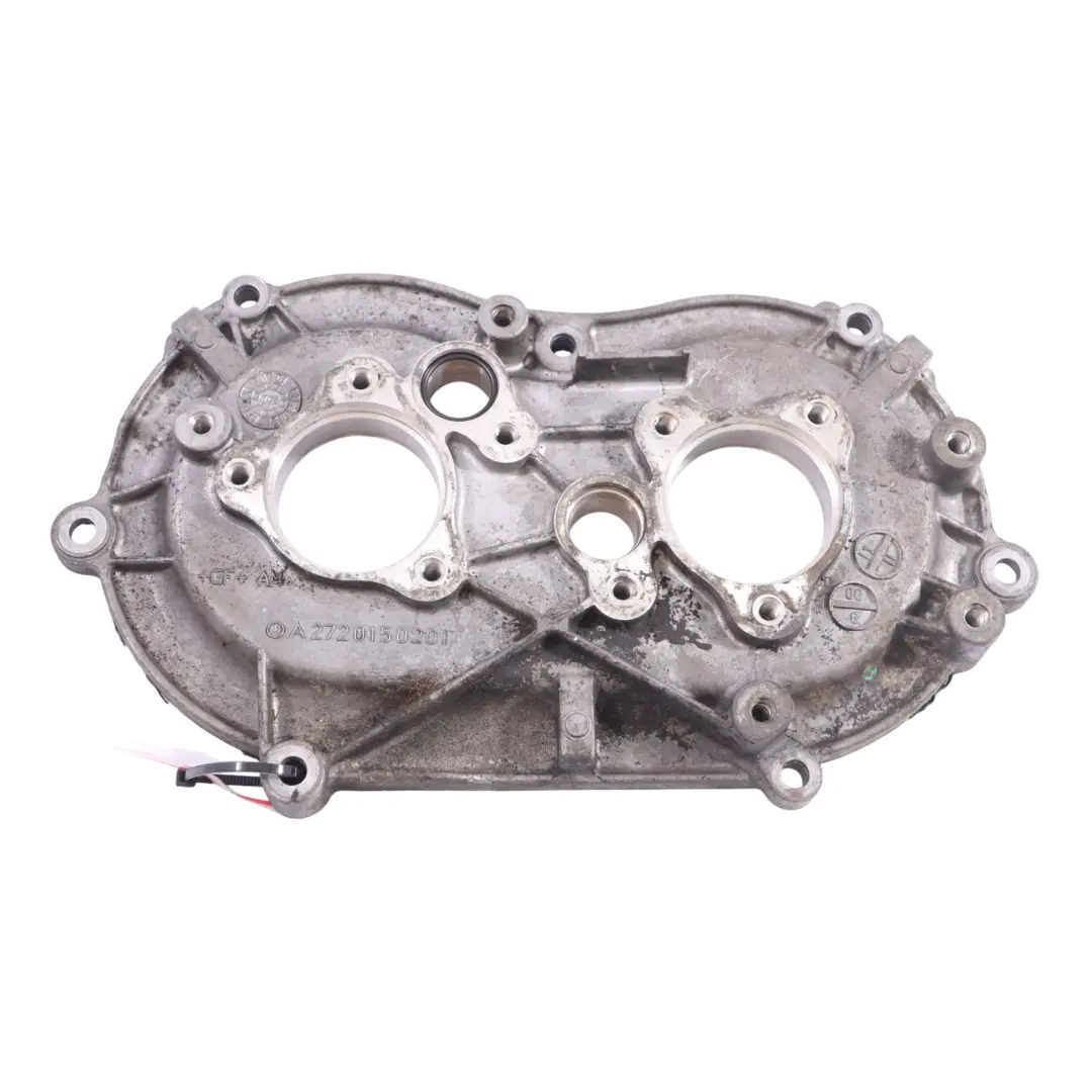 Mercedes C219 M272 Tapa Cadena Distribución Árbol Levas Izquierdo - SKU A2720150201 - Número de pieza A2720150201