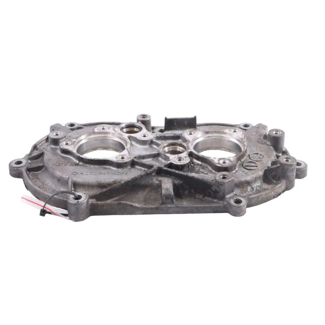 Mercedes C219 M272 Camshaft Timing Chain Cover Panel Left N/S - SKU A2720150201 - Part number A2720150201