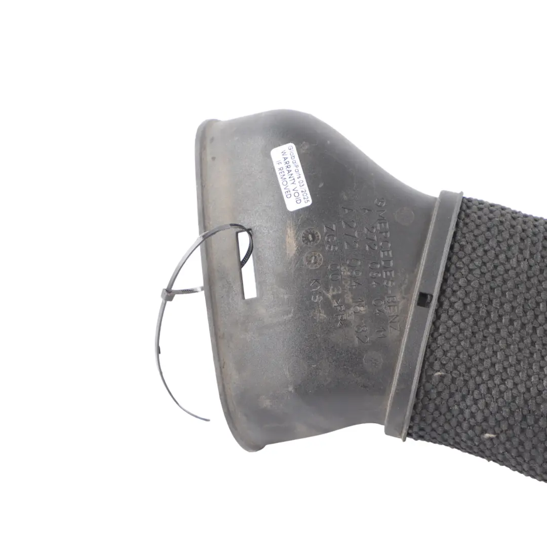 M272 Petrol Intake Air Pipe Hose Tube Line Right O/S to Mercedes R171 with Part number A2720941882 Mercedes R171 M272 Petrol Intake Air Pipe Hose Tube Line Right O/S - SKU A2720941882 - Part number A2720941882