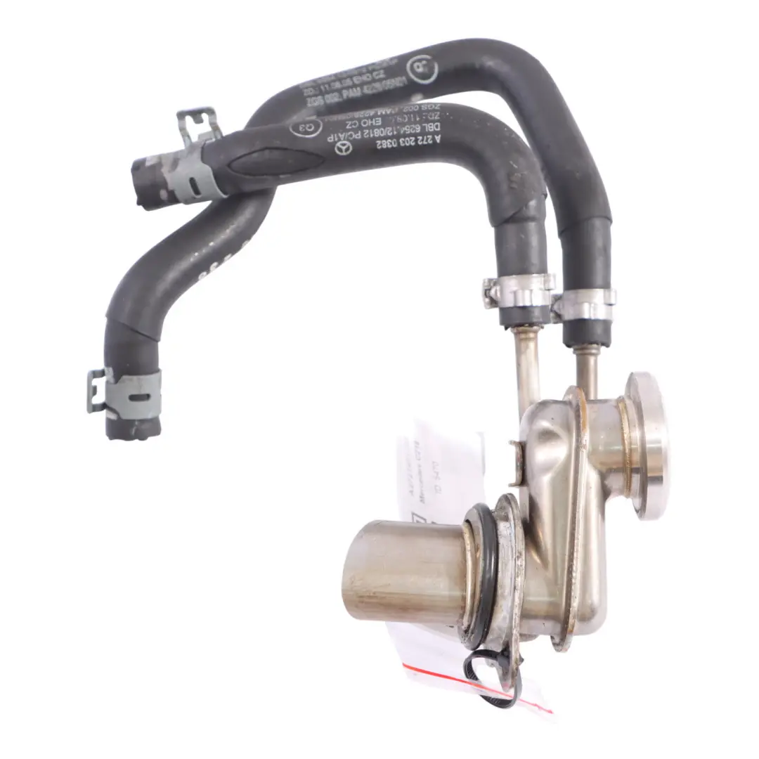 M272 Benzin Auspuff AGR Kühler Ventilrohr für Mercedes W204 W212 W906 mit Teilenummer A2721401008 Mercedes W204 W212 W906 M272 Benzin Auspuff AGR Kühler Ventilrohr - SKU A2721401008 - Teilenummer A2721401008
