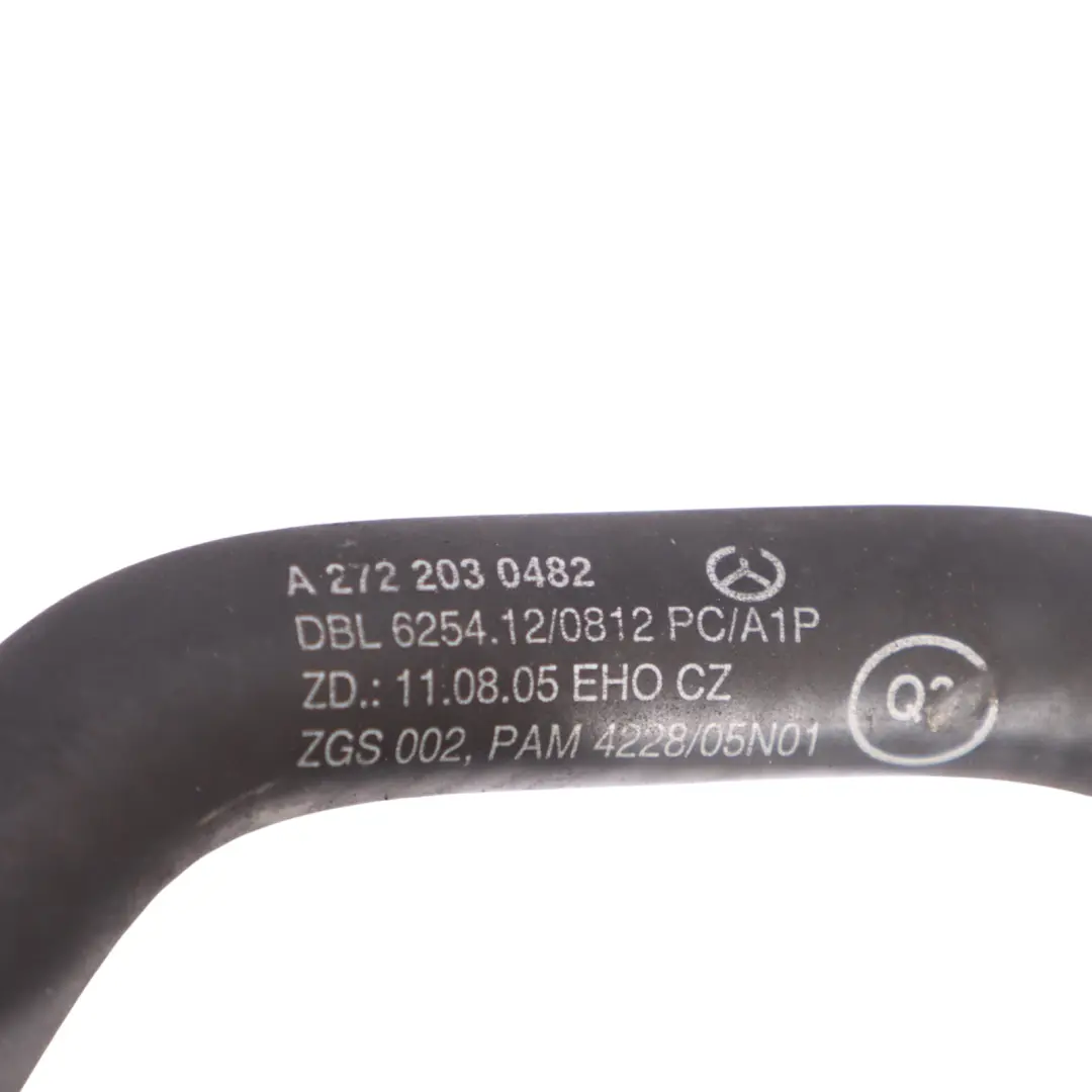 Mercedes W204 W212 W906 M272 Benzyna Rura Przewód Zawór EGR - SKU A2721401008 - Numer Części A2721401008