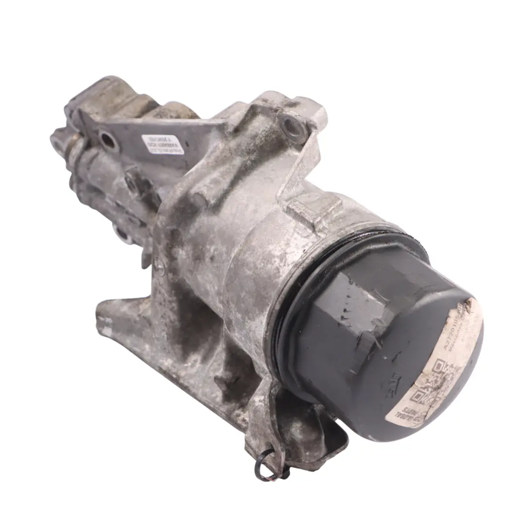 Staffa Filtro Olio Mercedes W164 W204 C219 M272 Montaggio Radiatore per con numero di parte A2721800210 Staffa Filtro Olio Mercedes W164 W204 C219 M272 Montaggio Radiatore - SKU A2721800210 - Numero di parte A2721800210