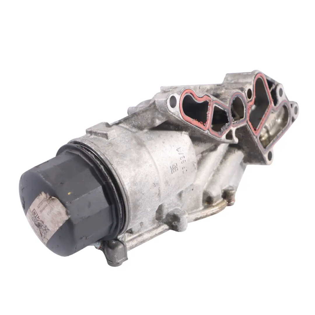 Staffa Filtro Olio Mercedes W164 W204 C219 M272 Montaggio Radiatore per con numero di parte A2721800210 Staffa Filtro Olio Mercedes W164 W204 C219 M272 Montaggio Radiatore - SKU A2721800210 - Numero di parte A2721800210